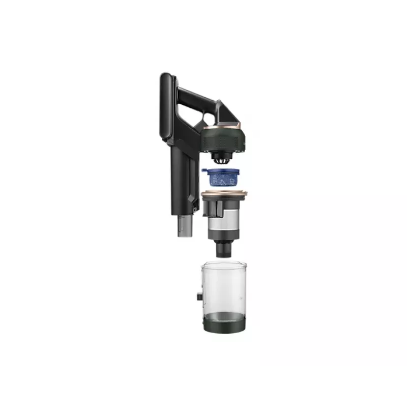Samsung VS20B95943N 2-in-1 stick vacuum baterija Dry UltraFine Bagless Melns, zaļa