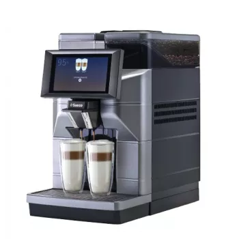 Espresso kafijas automāts Saeco Magic M2 — pilnībā automātisks, 4 L ūdens tvertne, 1200 g pupiņu tvertne, iebūvēta dzirnaviņas, LED displejs, Bluetooth