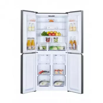 Ledusskapis-saldesētājs sam cook Multi Door 472 L, melns, energoefektivitātes klase E