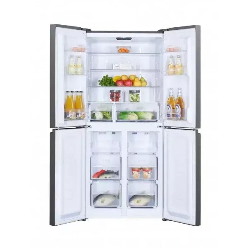 Ledusskapis-saldesētājs sam cook Multi Door 472 L, melns, energoefektivitātes klase E