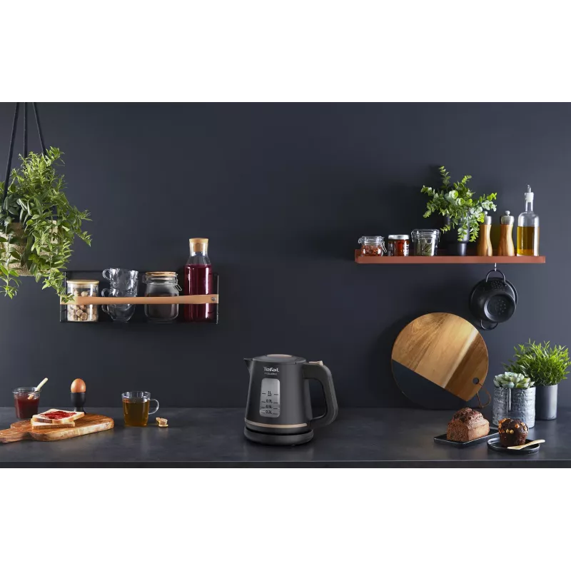 Tefal Includeo KI5338 elektriskā tējkanna 1 L 2400 W Melna