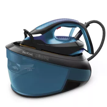 Tefal Express Vision SV8151 2800 W 1,8 l Durilium AirGlide Autoclean zole Zila, Melna