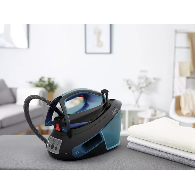 Tefal Express Vision SV8151 2800 W 1,8 l Durilium AirGlide Autoclean zole Zila, Melna