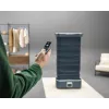 Tvaika gludeklis Tefal Care For You First YT2020 1500W 1.2L zils — apģērbu tvaikonis ar izņemamu tvertni, automātisko izslēgšanos, displeju