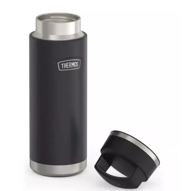 Thermos ceļojumu krūze THERMOS 130101, vakuumizolēta termopudele 710 ml, nerūsējošais tērauds, melna