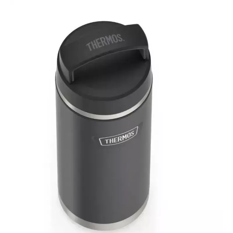 Thermos ceļojumu krūze THERMOS 130101, vakuumizolēta termopudele 710 ml, nerūsējošais tērauds, melna
