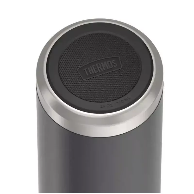 Thermos ceļojumu krūze THERMOS 130101, vakuumizolēta termopudele 710 ml, nerūsējošais tērauds, melna