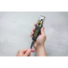Matu griežamā mašīnīte Wahl Extreme Grip AC/Battery, bezvada, Li‑Ion, 240 min darbības laiks, 12 garuma pakāpieni, nerūsējošā tērauda asmens, griešanas platums 3 cm, melna