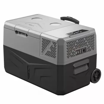 Pārnēsājamais ledusskapis Yolco BCX30 pelēka — 28 l neto ietilpība, Klimata klase N‑T, Trokšņa līmenis 48 dB, Energoefektivitātes klase F