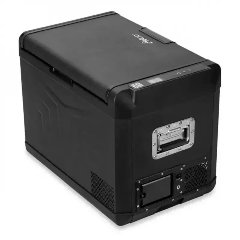 Portable compressor fridge Yolco GCX47 Melns — 47L capacity, energy-efficient