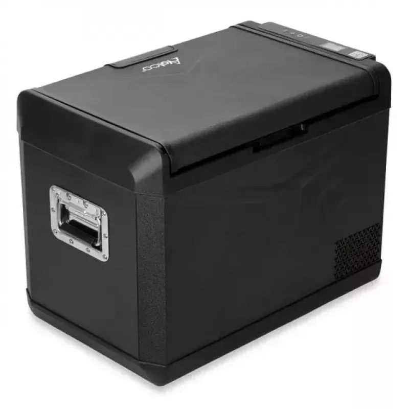 Portable compressor fridge Yolco GCX47 Melns — 47L capacity, energy-efficient