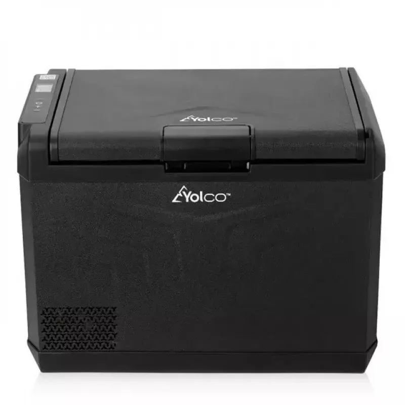 Portable compressor fridge Yolco GCX47 Melns — 47L capacity, energy-efficient