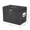 Portable compressor fridge Yolco GCX47 Melns — 47L capacity, energy-efficient