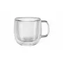 Kafijas glāzes ZWILLING 39500-113-0, caurspīdīgs stikls, 2 gab. komplektā, 450 ml katra