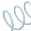 USB kabelis Baseus Gem P10373003311-01 — 2 m, 2,4 A, Lightning uz USB-A, neilona apvalks, zila