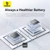 BASEUS Free2pull Paplašināms USB-C uz Ip Lightning Ātrās Uzlādes Kabelis 1 m 20 W Balts