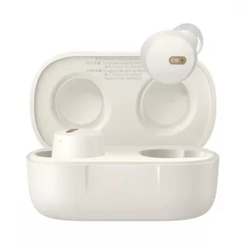 BASEUS True Wireless austiņas - Bowie E18 - Stereo (TWS) intraaurikulāras zvaniem/mūzikai - USB Type-C/Bluetooth - Balta