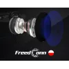 Austiņas FreedConn T-MAX S V4 PRO SINGLE — Bluetooth 5.1, intercoms līdz 1000 m, FM radio, 11 h sarunu laiks, LiPo 500 mAh