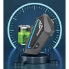 Motociklu sakaru austiņas FreedConn FX melnā krāsā — Bluetooth 5.0, IP67, diapazons 2000 m, 30 h sarunu laiks