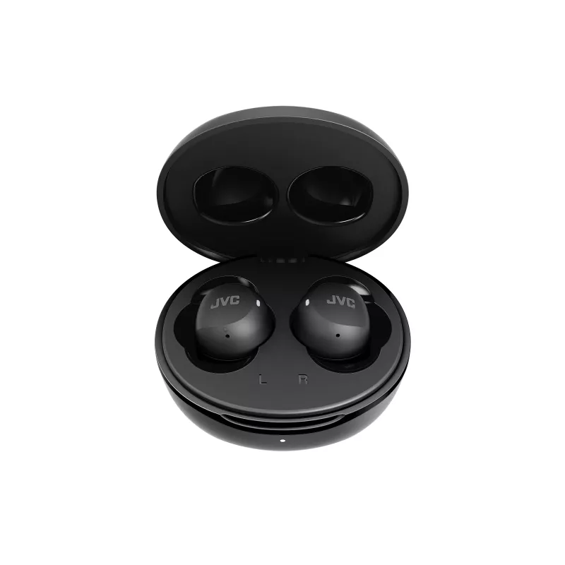 JVC Gumy Mini TWS melns, True Wireless Stereo (TWS), 20 - 20000 Hz, Zvani/Mūzika, 7.6 g, Austiņas, Melns