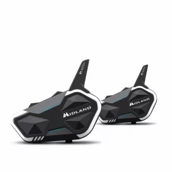 Midland R1 mesh domofons Maksimālais attālums 2000 m Ūdensizturīgs Melns Balts