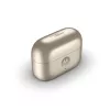 Austiņas Motorola Moto Buds Loop Bluetooth auss skava binaurālās, Dolby Atmos, Bluetooth 5.0, ANC, 8 h atskaņošana, uzlādes futrālis 520 mAh, bēšs