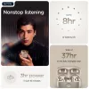 Austiņas Motorola Moto Buds Loop Bluetooth auss skava binaurālās, Dolby Atmos, Bluetooth 5.0, ANC, 8 h atskaņošana, uzlādes futrālis 520 mAh, bēšs