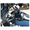 RAM Mounts X-Grip tālruņa stiprinājums ar zema profila Tough-Claw pamatni