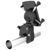 RAM Mounts X-Grip tālruņa stiprinājums ar zema profila Tough-Claw pamatni