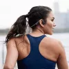 SHOKZ OpenMove austiņas, bezvadu, kakla siksnas, sportam, Bluetooth, pelēkas