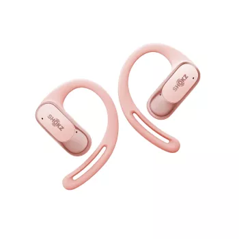 SHOKZ OpenFit Air austiņas bezvadu aizāķējamas Zvani / Mūzika / Sports / Ikdiena Bluetooth Rožā krāsā