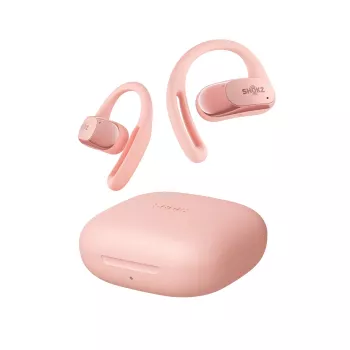 SHOKZ OpenFit Air austiņas bezvadu aizāķējamas Zvani / Mūzika / Sports / Ikdiena Bluetooth Rožā krāsā