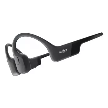 SHOKZ OpenRun austiņas bezvadu, uzliekamas uz kakla, sporta, Bluetooth, melnas