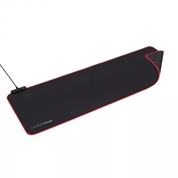 Trust GXT 764 Glide-Flex XXL spēļu peļu paliktnis, melns