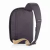 Pretlaupīšanas mugursoma XDDESIGN Bobby Sling — Melna, ūdensnecaurlaidīga, RFID kabatas, planšetdatora nodalījums, 4 L, 530 g