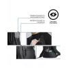 Casual mugursoma XDDESIGN Urban pelēka Fabric — 27 l, ūdensnecaurlaidīga, nodalījums 15,6 collu klēpjdatoram, TSA slēdzene