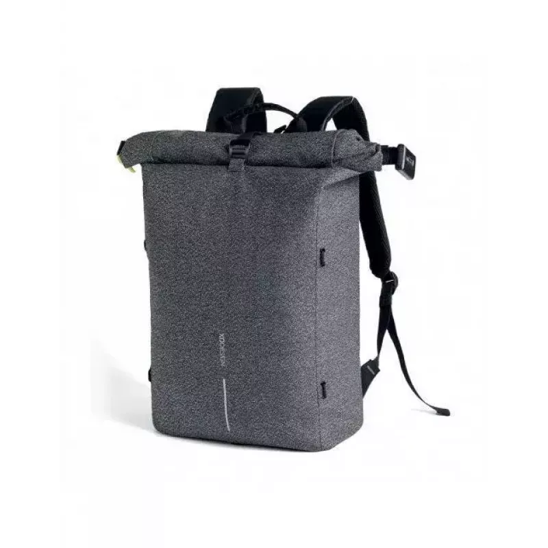Casual mugursoma XDDESIGN Urban pelēka Fabric — 27 l, ūdensnecaurlaidīga, nodalījums 15,6 collu klēpjdatoram, TSA slēdzene