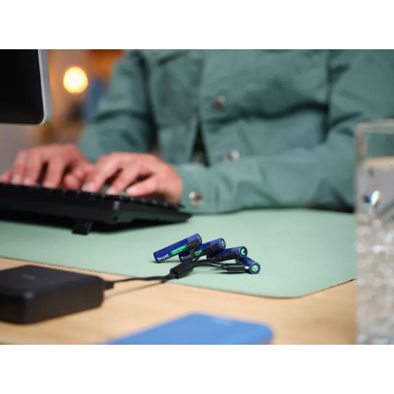Trust 25671 mājsaimniecības akumulators Uzlādējams AAA akumulators