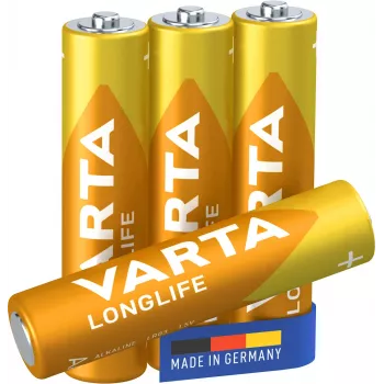 VARTA Baterija Longlife Micro AAA LR03 1x4