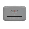 Papīra smalcinātājs HP OneShred 12CC daļiņu griezums P-4 12 lapu ietilpība 22 cm platums 23 L grozs 4×35 mm 65 dB Balts