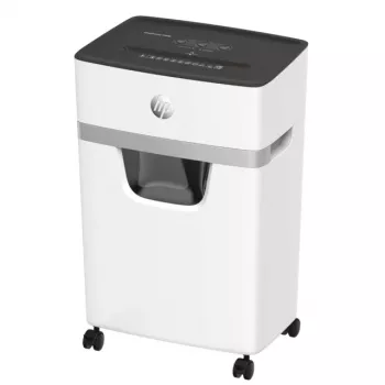 HP OneShred 10MC papīra smalcinātājs Mikrogriezuma smalcināšana 65 dB 22 cm Balts
