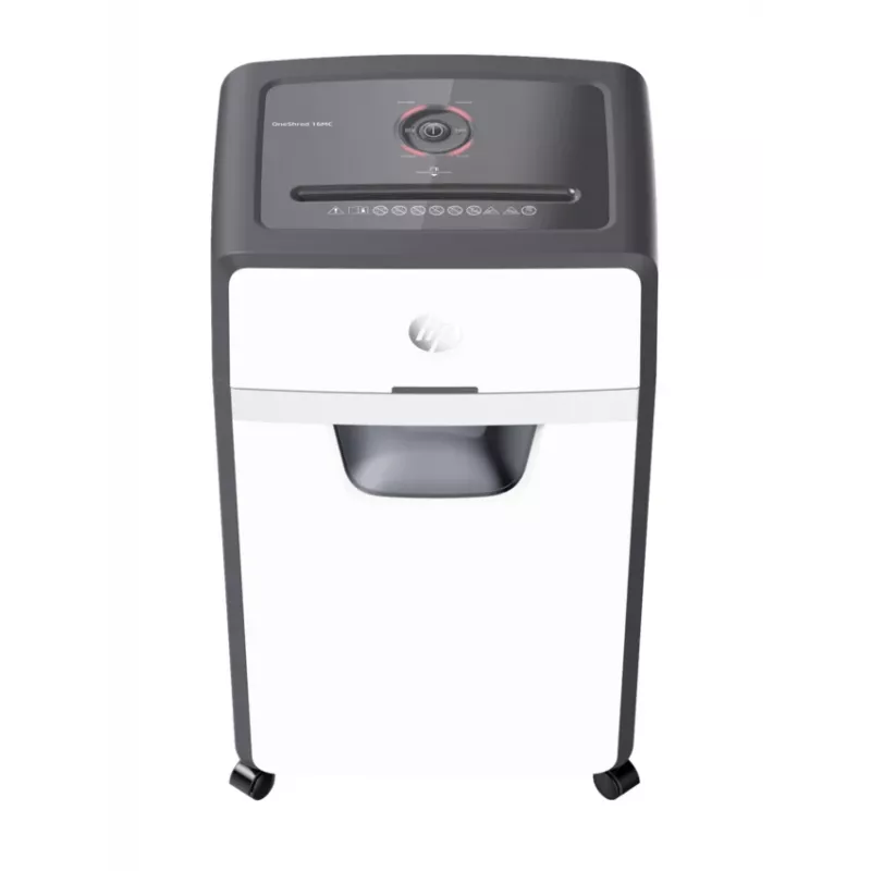 HP 2808 papīra smalcinātājs Mikrogriezuma smalcināšana 65 dB 22 cm Balts, Melns