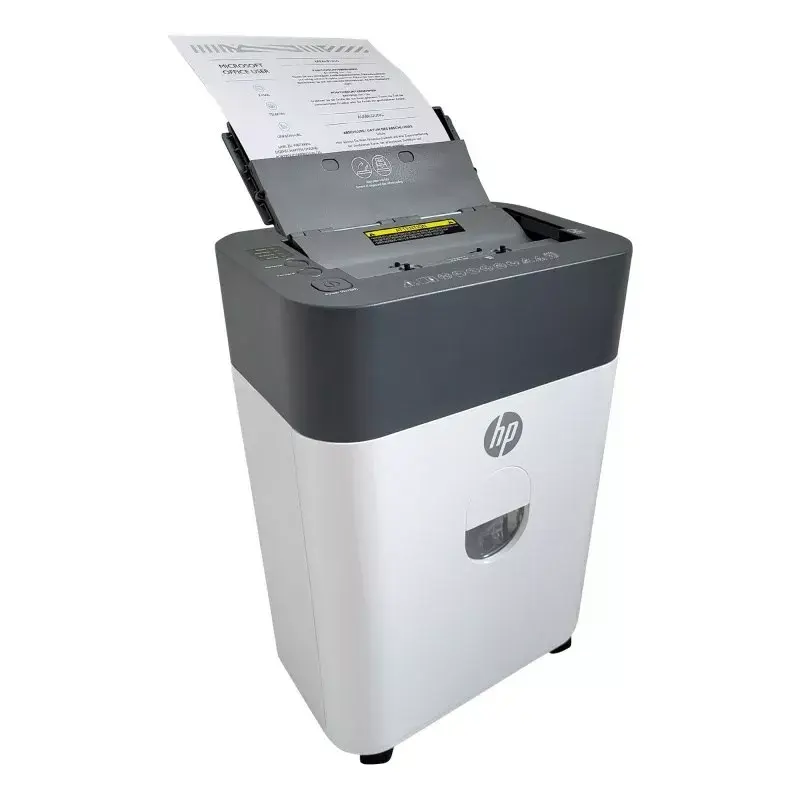 HP OneShred Auto 100CC papīra smalcinātājs Šķērssmalcināšana 68 dB 22 cm Balta