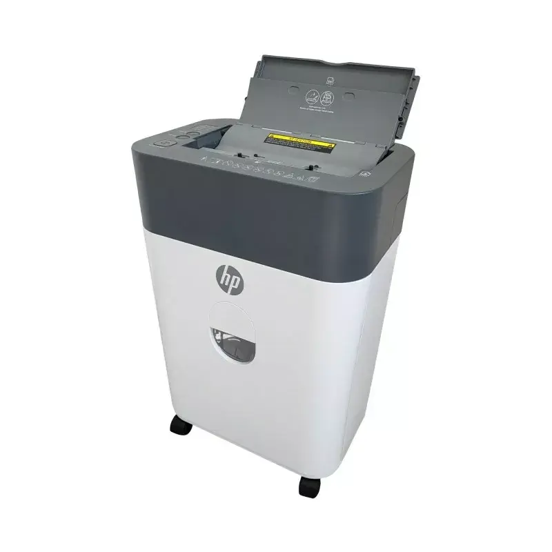HP OneShred Auto 100CC papīra smalcinātājs Šķērssmalcināšana 68 dB 22 cm Balta