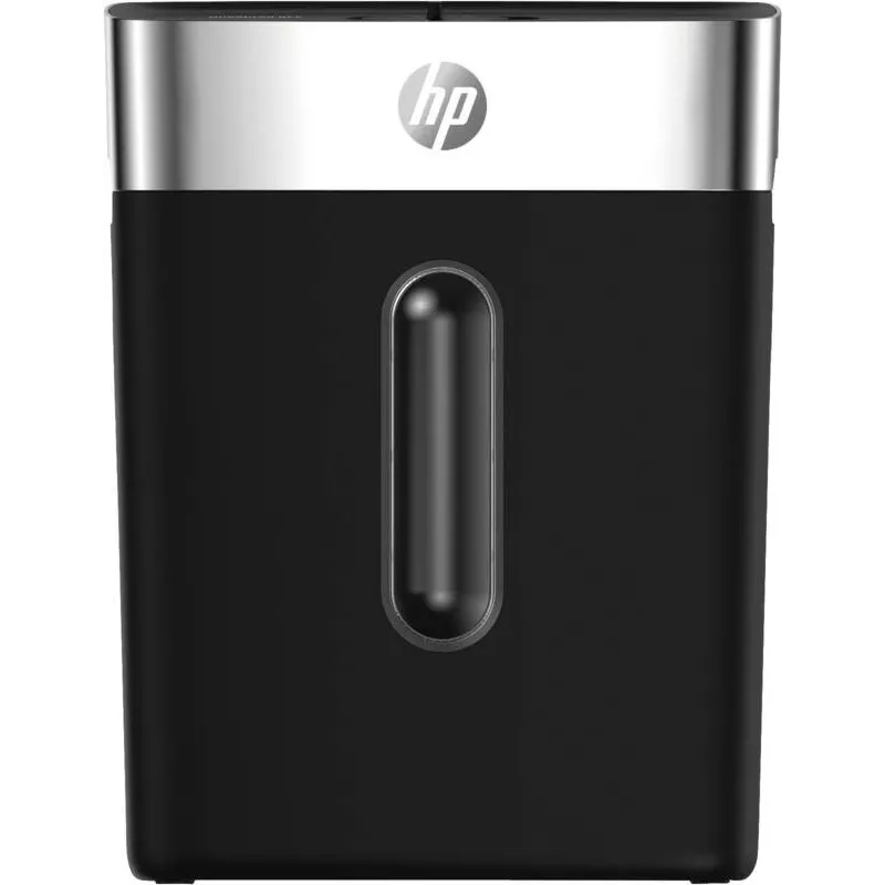 HP OneShred 8CC papīra smalcinātājs Daļiņu griezuma smalcināšana 68 dB 22 cm Melns