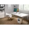 Leitz IQ Home Office dokumentu smalcinātājs P4, daļiņveida smalcināšana, 22 cm, 4 x 28 mm, 23 L, 225 loksnes, 58 dB