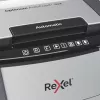 Rexel AutoFeed+ 90X papīra smalcinātājs Šķērssmalcināšana 55 dB Melns, Pelēks
