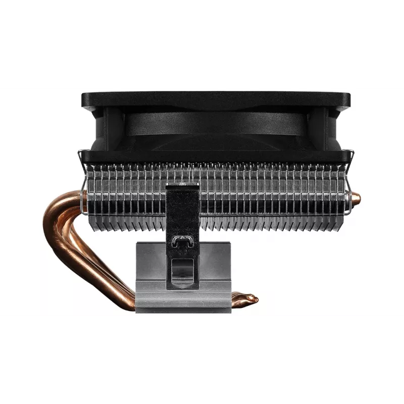 CPU dzesētājs AEROCOOL Air Frost 4 — 4 siltuma caurules, 90 mm ventilators, TDP 125 W, alumīnija ribas, melns