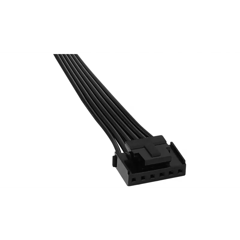 Aerocool DUO14 PC ventilators 14cm ARGB LED dubultā gredzena pretvibrācijas 6 kontaktu melns