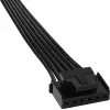 Aerocool MIRAGE12PRO Kit 3xFan PC 12cm ARGB 6 Pins Hub Silent Melns